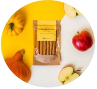 Dyniowe rollsy z jagodami camu camu ZESTAW 5 x 50 g