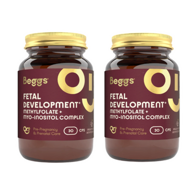 Beggs Methylfolate + myo-inositol COMPLEX planowanie ciąży kwas foliowy 2 x 30 kapsułek