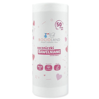 Bocioland zestaw higieniczny dla niemowląt: patyczki, płatki, ręczniki 3 sztuki