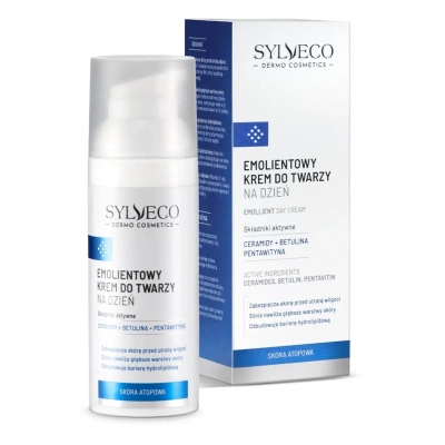 SYLVECO DERMO Emolientowy krem do twarzy na dzień do skóry atopowej 50 ml