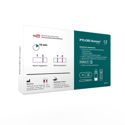 Lab Home Test helicobacter pylori PYLORI-Screen – 1 test z krwi