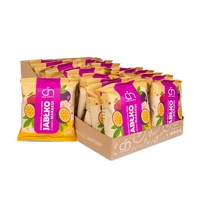 Crispy Natural jabłko o smaku marakui - suszone kostki z jabłek ZESTAW 24 x 18 g 