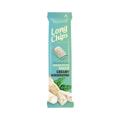 LONG CHIPS Chipsy ziemniaczane o smaku chrzanu 75 g