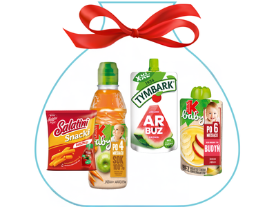 Świąteczny zestaw dla malucha w ozdobnym opakowaniu – zdrowe smakołyki dla dzieci! ŚWIĄTECZNE PACZKI