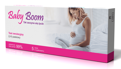 Baby boom test owulacyjny LH paskowy 5 sztuk