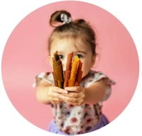 Dyniowe rollsy z jagodami camu camu ZESTAW 5 x 50 g