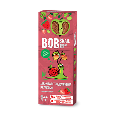 Przekąska Bob Snail MIX naturalnych, zdrowych przekąsek 9 x 30 g