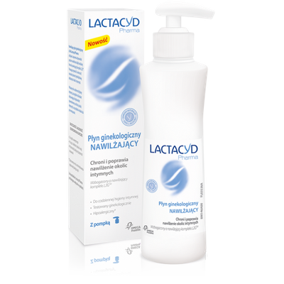 Lactacyd Pharma Nawilżający płyn ginekologiczny 250ml