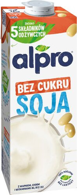Alpro Napój sojowy niesłodzony 1L