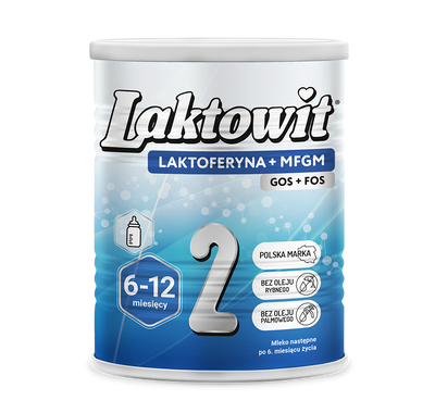 Laktowit 2 LAKTOFERYNA+MFGM mleko następne 400 g