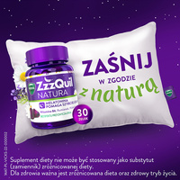 Vicks ZzzQuil Natura żelki z melatoniną owoce leśne 30 sztuk