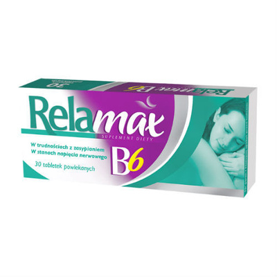 RELAMAX B6 suplement diety x30 tabl. 