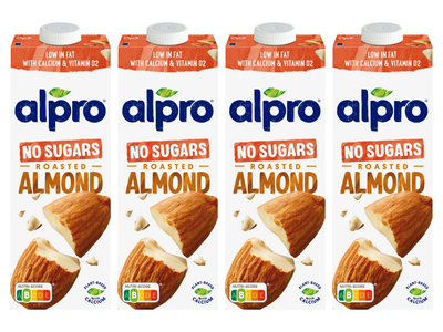 Alpro Napój migdałowy niesłodzony ZESTAW 4 x 1 L