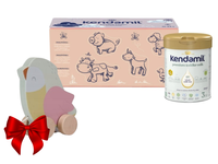 Zestaw Kendamil Premium 3 HMO+ mleko dla juniora po 12 miesiącu 3 x 800 g + GRATIS!