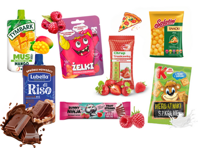 Zestaw zdrowych, naturalnych przekąsek na każdą okazję na prezent 7 sztuk ŚWIĄTECZNE PACZKI