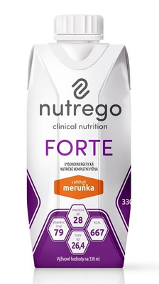 Nutrego Forte Morela żywność medyczna w płynie wysokobiałkowa 330 ml