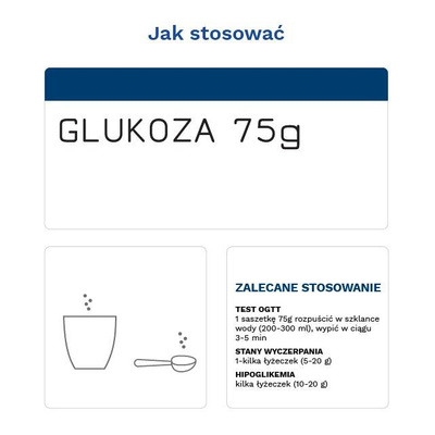 Diather Glukoza 75g