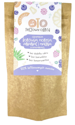 OTOLANDIA owoce liofilizowane w kawałkach borówka morela ananas malina mix 20 g