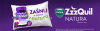 Vicks ZzzQuil Natura żelki z melatoniną owoce leśne 30 sztuk