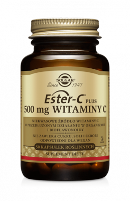 Solgar Ester-C Plus witamina C 500 mg 50kap