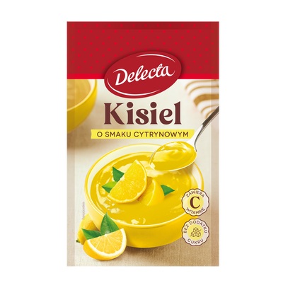 Delecta Kisiel smak cytrynowy 38 g