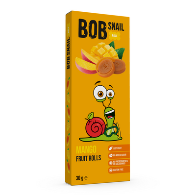 Bob Snail Rollsy owocowe Mango 30 g