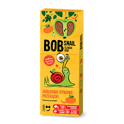 Przekąska Bob Snail MIX naturalnych, zdrowych przekąsek 9 x 30 g