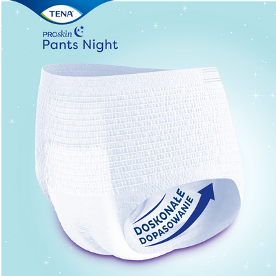 TENA Pants ProSkin Super Night M Majtki chłonne 30szt.