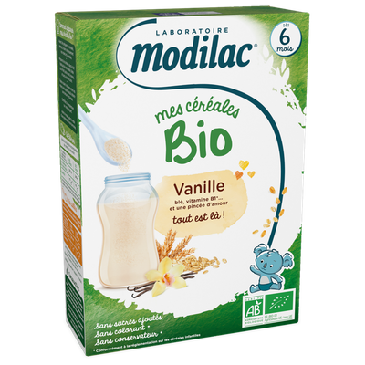 MODILAC Moja kaszka BIO Waniliowa po 6 miesiącu 250 g