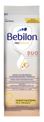 Bebilon Profutura Duobiotik 2 Mleko następne po 6. miesiącu w saszetkach 28,8 g