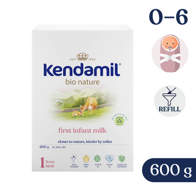 Kendamil BIO NATURE 1 mleko od urodzenia 600 g