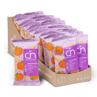 Crispy Natural brzoskwinia suszone chipsy z brzoskwini ZESTAW 20 x 12 g