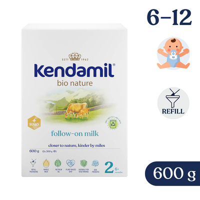 Kendamil BIO NATURE 2 HMO+ mleko następne 600 g