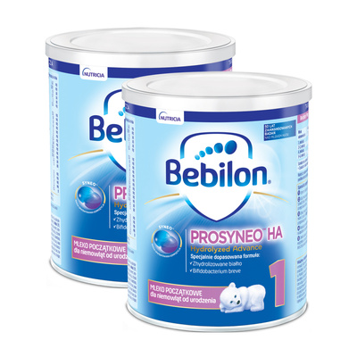 Bebilon Prosyneo HA 1 mleko modyfikowane Hydrolyzed Advance ZESTAW 2 x 400 g