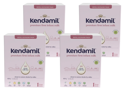 Kendamil Premium Box 1 mleko dla niemowląt od urodzenia ZESTAW 4 x 600 g