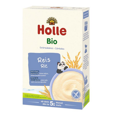 HOLLE Kaszka bezmleczna pełnoziarnista ryżowa BIO 250 g