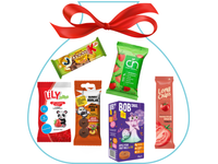 Zestaw 10 zdrowych słodyczy naturalne smakołyki dla dzieci ŚWIĄTECZNE PACZKI