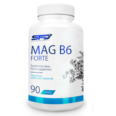 SFD MAG B6 Forte 90 tabletek Magnez z witaminą B6