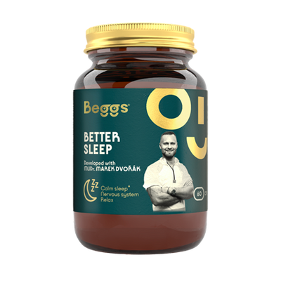 Beggs Better Sleep SPOKOJNY SEN, ZASYPIANIE 60 kapsułek