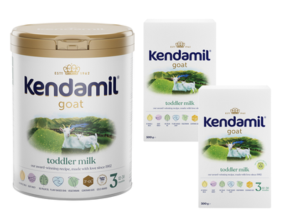 Kendamil Kozie 3 Junior ZESTAW puszka 800 g + 2 uzupełnienia 500 g