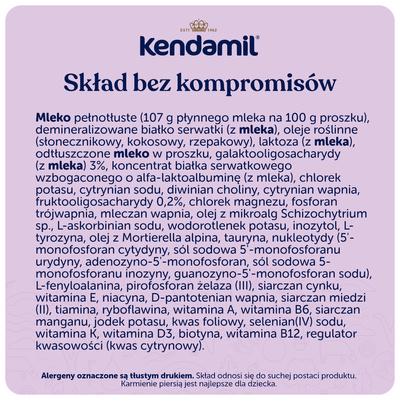 Kendamil Premium Box 2 mleko od 6 miesiąca życia ZESTAW 4 x 600 g