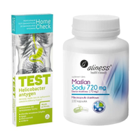 Milapharm test na Helicobacter + maślan sodu - wsparcie jelit i trawienia