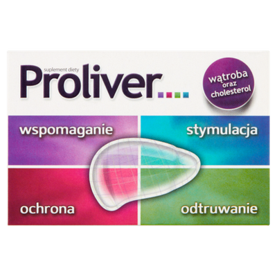 Proliver Wątroba i Cholesterol 30tab