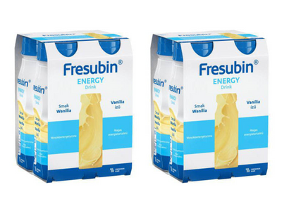 Fresubin® Energy Drink, smak waniliowy, 8 x 200 ml.  Żywność specjalnego przeznaczenia medycznego. Dieta na Start