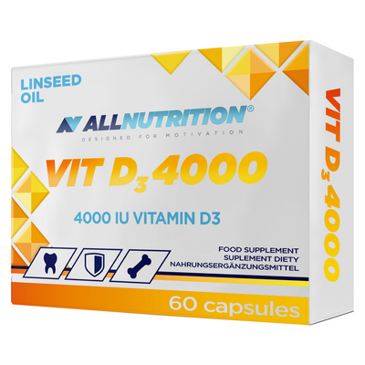 Allnutrition witamina D3 4000 ODPORNOŚĆ 60 kapsułek