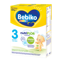 Bebiko Junior 3 Odżywcza formuła na bazie mleka dla dzieci powyżej 1. roku życia 600g