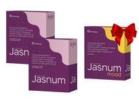 JASNUM menopauza kwas foliowy ZESTAW 2 x 30+30 kaps + JASNUM MOOD GRATIS!