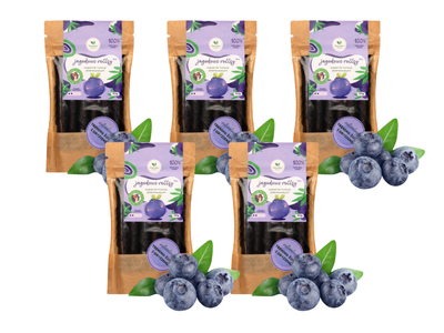 Jagodowe rollsy wsparcie funkcji poznawczych ZESTAW 5 x 50 g