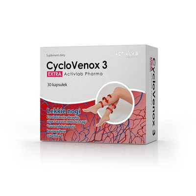 Activlab Pharma CycloVenox 3 Extra 30 kapsułek