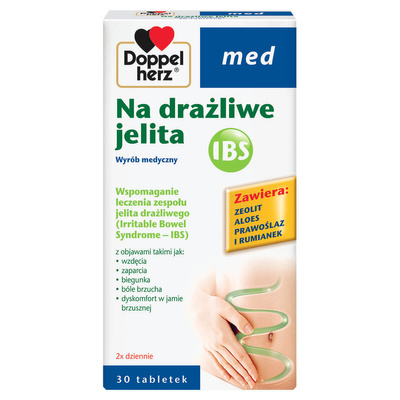 Doppelherz Med na drażliwe jelita IPS 30 tabletek